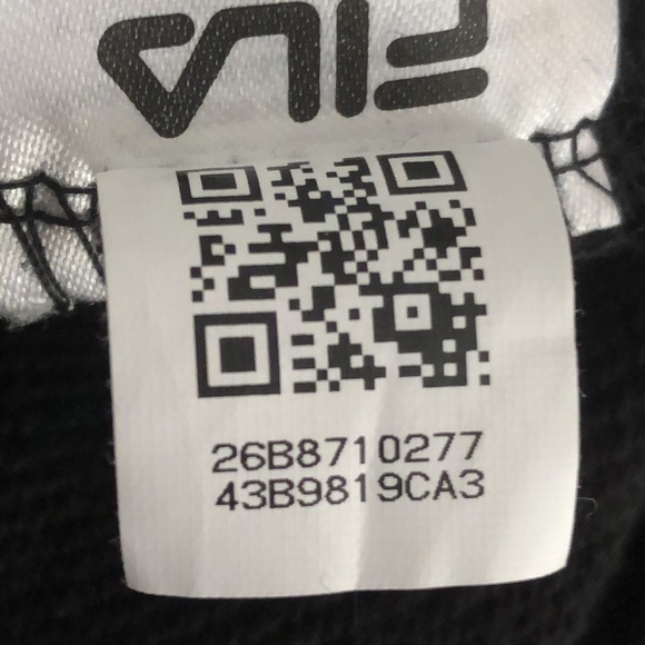 Fila Black Pastel Logo Crewneck Sweatshirt size XL - Picture 12 of 12